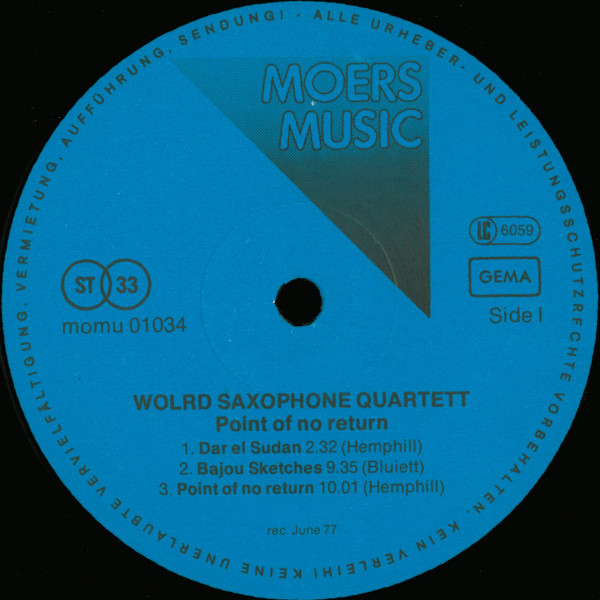 The World Saxophone Quartett*-2