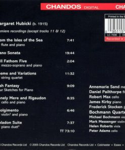 Margaret Hubicki - Annemarie Sand, Daniel Pailthorpe, Michael Bochmann, Robert Max (2), James Kirby, Frederick Stocken, Bochmann Quartet*-2