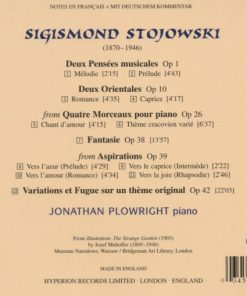 Stojowski* / Jonathan Plowright-1