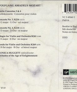 Wolfgang Amadeus Mozart, Monica Huggett, Orchestra Of The Age Of Enlightenment-1
