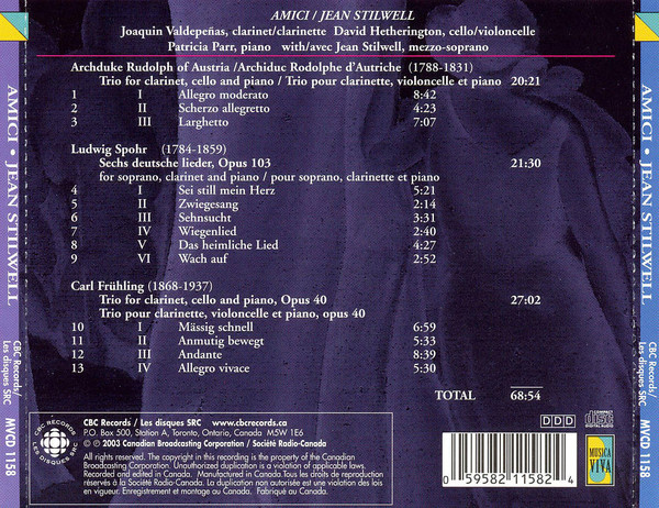various / Amici Chamber Ensemble*, Jean Stilwell-1