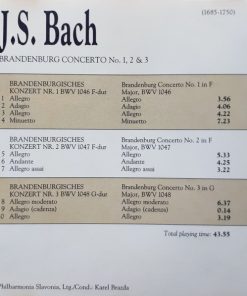Bach* - Philharmonia Slavonia*, Karel Brazda-4