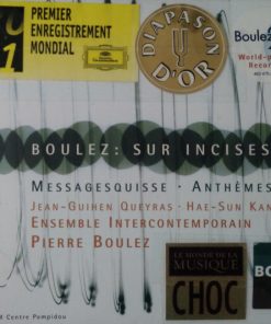 Pierre Boulez - Jean-Guihen Queyras · Hae Sun Kang · Ensemble Intercontemporain-1