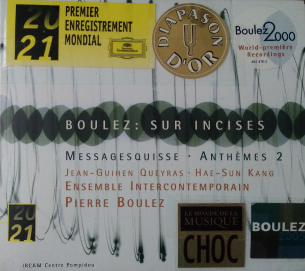 Pierre Boulez - Jean-Guihen Queyras · Hae Sun Kang · Ensemble Intercontemporain-1