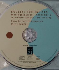 Pierre Boulez - Jean-Guihen Queyras · Hae Sun Kang · Ensemble Intercontemporain-3