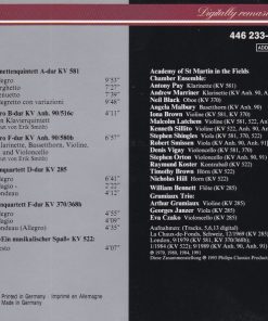 Mozart* - Academy Of St. Martin In The Fields Chamber Ensemble*-3