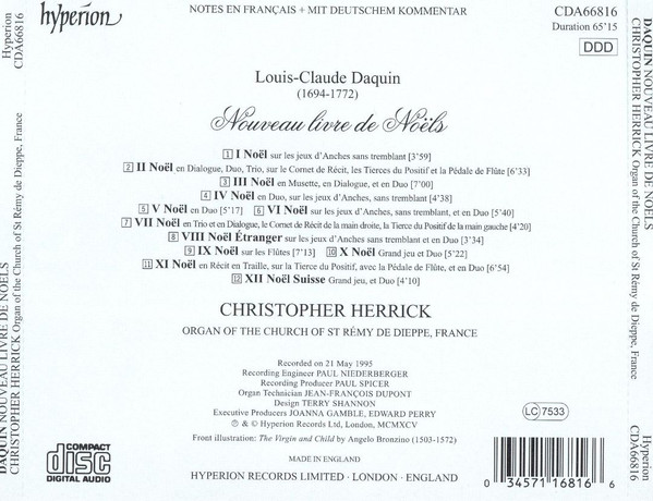 Daquin* / Christopher Herrick-1