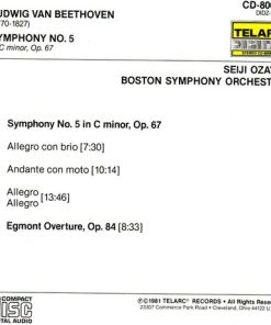 Beethoven* - Seiji Ozawa, Boston Symphony Orchestra-1