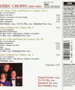 Frédéric Chopin, Emanuel Ax, Pamela Frank, Yo-Yo Ma-3