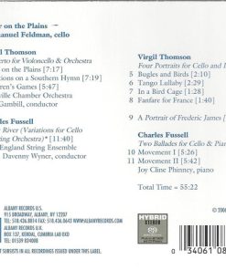 Virgil Thomson & Charles Fussell – Emmanuel Feldman • Nashville Chamber Orchestra, Paul Gambill • New England String Ensemble, Susan Davenny Wyner • Joy Cline Phinney-2