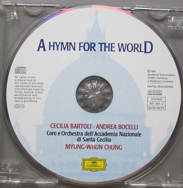 Cecilia Bartoli, Andrea Bocelli, Coro dell'Accademia Nazionale di Santa Cecilia E Orchestra Dell'Accademia Nazionale Di Santa Cecilia, Myung-Whun Chung-2
