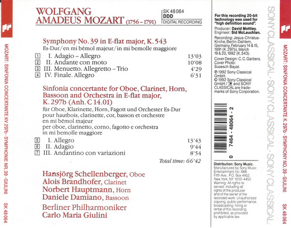 Mozart*, Berliner Philharmoniker, Carlo Maria Giulini-1
