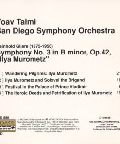 Reinhold Gliere* - Yoav Talmi, San Diego Symphony Orchestra*-1