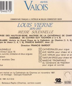 Louis Vierne, Maîtrise Des Hauts De Seine*, Maîtrise De La Cathédrale De Chartres Direction Francis Bardot-1