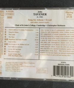 John Tavener - Choir Of St. John's College, Cambridge* - Christopher Robinson-1