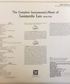 Leonardo Leo / The Tafelmusik Baroque Orchestra*, Jean Lamon*, Anner Bylsma-1