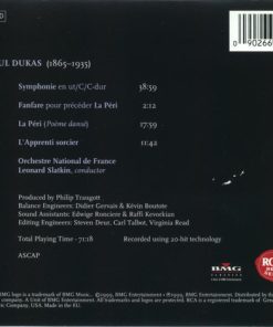 Paul Dukas - Leonard Slatkin, Orchestre National De France-1