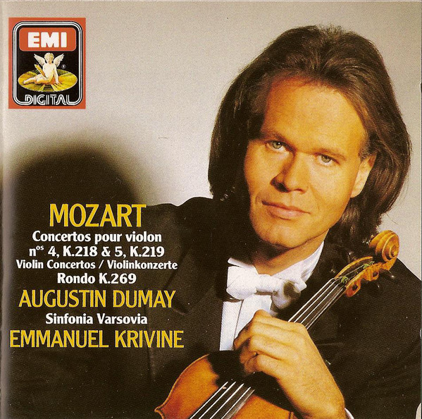 Wolfgang Amadeus Mozart - Augustin Dumay, Sinfonia Varsovia, Emmanuel Krivine-0