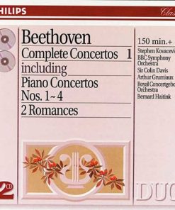 Beethoven* - Stephen Kovacevich*, BBC Symphony Orchestra, Sir Colin Davis, Arthur Grumiaux, Royal Concertgebouw Orchestra*, Bernard Haitink-0