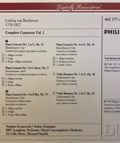 Beethoven* - Stephen Kovacevich*, BBC Symphony Orchestra, Sir Colin Davis, Arthur Grumiaux, Royal Concertgebouw Orchestra*, Bernard Haitink-1