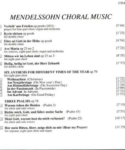 Felix Mendelssohn-Bartholdy, Corydon Singers, English Chamber Orchestra, Matthew Best (2)-1