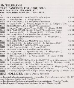 Georg Philipp Telemann, Heinz Holliger-4