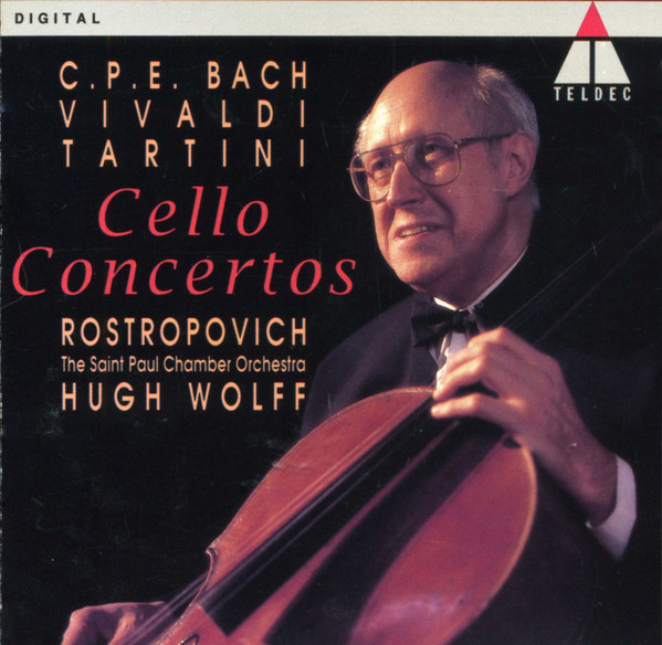 C.P.E. Bach*, Vivaldi*, Tartini*, Rostropovich*, The Saint Paul Chamber Orchestra, Hugh Wolff-0