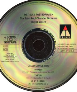 C.P.E. Bach*, Vivaldi*, Tartini*, Rostropovich*, The Saint Paul Chamber Orchestra, Hugh Wolff-3