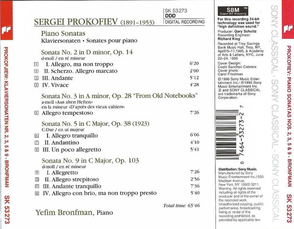 Prokofiev*, Yefim Bronfman-2