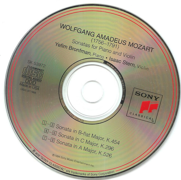 Mozart*, Yefim Bronfman, Isaac Stern-1