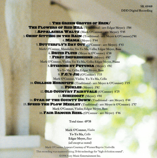 Yo-Yo Ma, Edgar Meyer, Mark O'Connor-1