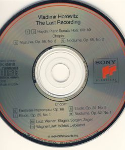 Vladimir Horowitz, Frédéric Chopin · Joseph Haydn · Franz Liszt · Richard Wagner-2