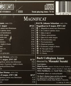 Bach Collegium Japan, Masaaki Suzuki, Kuhnau*, Zelenka*, J.S. Bach*-1