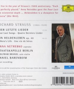 Richard Strauss, Anna Netrebko, Staatskapelle Berlin, Daniel Barenboim-1