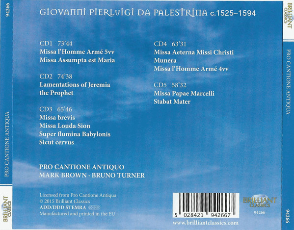 Palestrina* - Pro Cantione Antiqua-1