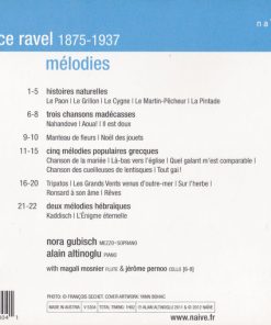 Maurice Ravel, Nora Gubisch, Alain Altinoglu-1