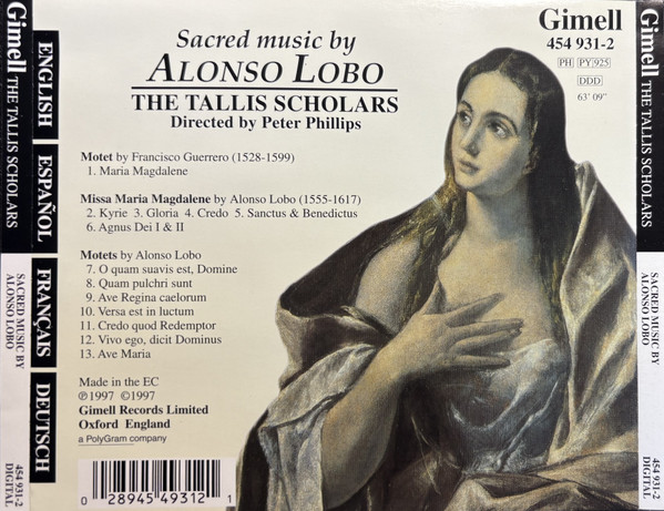 Alonso Lobo / The Tallis Scholars-1