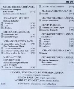 Hannes Läubin, Wolfgang Läubin, Bernhard Läubin, Simon Preston, Norbert Schmitt-1