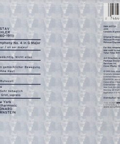 Mahler* - Reri Grist, New York Philharmonic, Leonard Bernstein-1