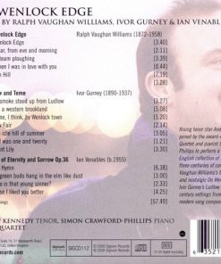 Vaughan Williams*, Venables*, Gurney* - Andrew Kennedy, Dante Quartet, Simon Crawford-Phillips*-1