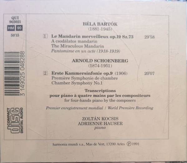 Béla Bartók, Arnold Schoenberg-3