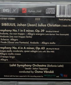 Sibelius*, Lahti Symphony Orchestra, Osmo Vänskä-2
