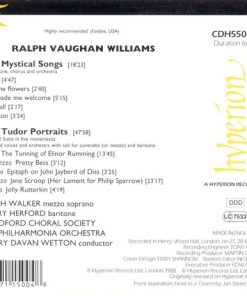 Vaughan Williams* / Sarah Walker (2) • Henry Herford • Guildford Choral Society • Philharmonia Orchestra • Hilary Davan Wetton-2