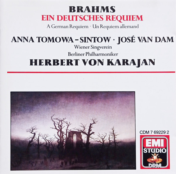 Johannes Brahms - Anna Tomowa-Sintow, José van Dam, Wiener Singverein, Berliner Philharmoniker, Herbert von Karajan-0