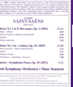 Saint-Saëns*, Malmö Symphony Orchestra, Marc Soustrot-1