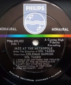 Sol Yaged / Coleman Hawkins-2