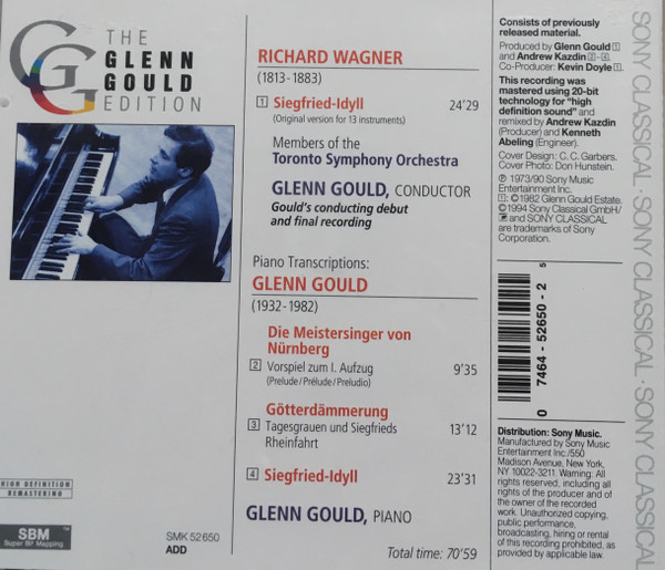 Glenn Gould, Wagner*-1