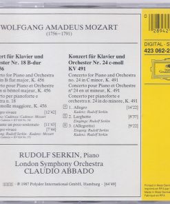 Wolfgang Amadeus Mozart, London Symphony Orchestra, Rudolf Serkin, Claudio Abbado-1