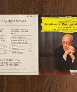 Wolfgang Amadeus Mozart, London Symphony Orchestra, Rudolf Serkin, Claudio Abbado-3