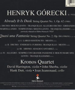 Henryk Górecki, Kronos Quartet-1